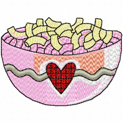 Foods And Sweets Embroidery Design 4 Foods And Sweets Embroidery Design 4
